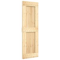 Schuifdeur met beslag 70x210 cm massief grenenhout 3