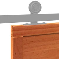 Schuifdeur 100x208 cm massief grenenhout wasbruin 7