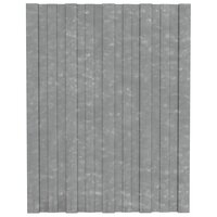 Dakpanelen 36 st 60x45 cm gegalvaniseerd staal zilverkleurig 2