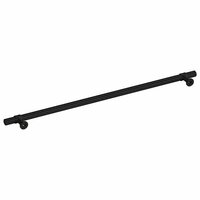 Handvatten 5 st 320 mm roestvrij staal zwart 7