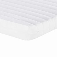 Schuimmatras voor kinderen 7 zone hardheid 20 ILD 80x160 cm wit 7
