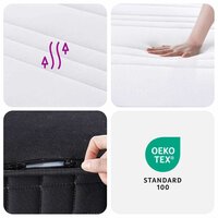 Binnenveringmatras middelhard 140x190 cm 8