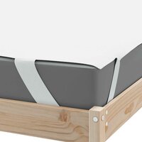 Matrasbeschermer waterdicht 80x200 cm wit 5