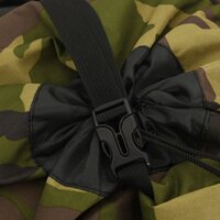 Wandelrugzak 100 L camouflage oxford stof groen 6