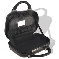 Harde rolkoffer set antraciet 4-dlg 7