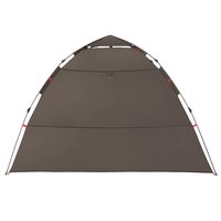 Tent 4-persoons snelontgrendeling bruin 7