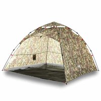 Tent 4-persoons snelontgrendeling camouflage 2