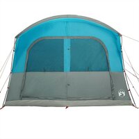 Autotent 4-persoons waterdicht blauw 7