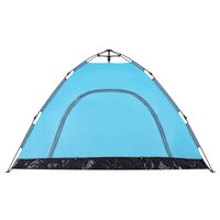 Tent 4-persoons snelontgrendeling blauw 9