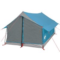 Tent 2-persoons waterdicht blauw 6