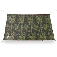 Kampeerluifel waterdicht 306x306 cm camouflage 5
