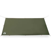 Kampeerluifel waterdicht 366x306 cm olijfgroen 5