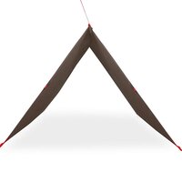 Kampeerluifel waterdicht 451x420 cm bruin 4