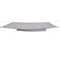 Kampeerluifel waterdicht 500x294 cm grijs en oranje 3