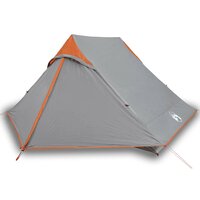 Tent 2-persoons waterdicht grijs 2