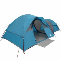 Tent 5-persoons waterdicht blauw 4