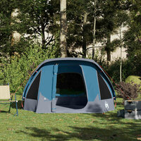 Tent 4-persoons waterdicht blauw 5