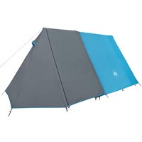 Tent 3-persoons waterdicht blauw 5
