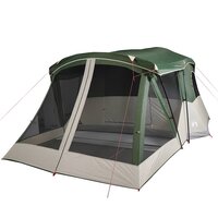 Tent met luifel 4-persoons waterdicht groen 5