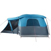 Tent met luifel 4-persoons waterdicht blauw 8