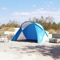 Strandtent 2-persoons pop-up waterdicht azuurblauw 3