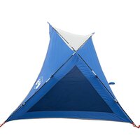 Strandtent 2-persoons waterdicht azuurblauw 7