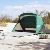 Strandtent 2-persoons zeegroen waterdicht 4
