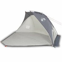 Strandtent 268x223x125 cm 185T polyester grijs 2