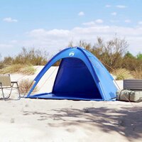 Strandtent waterdicht azuurblauw 3