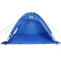 Strandtent waterdicht azuurblauw 6