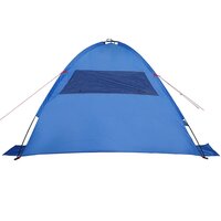Strandtent waterdicht azuurblauw 9