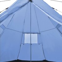 Tent 4-persoons blauw 4