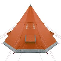 Tipitent 4-persoons waterdicht oranje 8