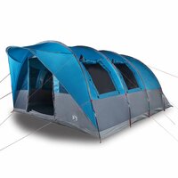 Tunneltent 5-persoons waterdicht blauw 2