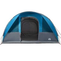 Tunneltent 5-persoons waterdicht blauw 6