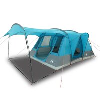 Tunneltent 5-persoons waterdicht blauw 2