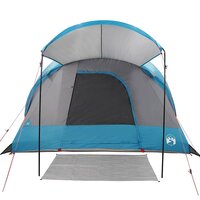 Tunneltent voor gezin 8-persoons waterdicht blauw 6