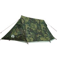 Tunneltent 3-persoons waterdicht camouflage 8