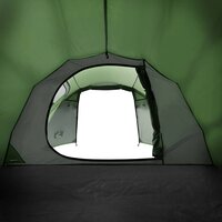 Tunneltent 2-persoons waterdicht groen 9