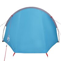 Tunneltent 4-persoons waterdicht blauw 6