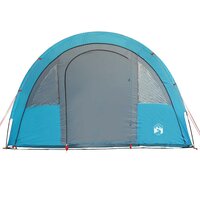 Tunneltent 4-persoons waterdicht blauw 6
