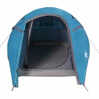 Tunneltent 2-persoons waterdicht blauw 7
