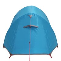 Tunneltent 2-persoons waterdicht blauw 9