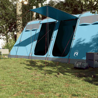 Tunneltent 10-persoons waterdicht blauw 3