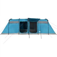 Tunneltent 10-persoons waterdicht blauw 6