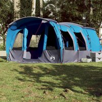 Tunneltent voor gezin 8-persoons waterdicht blauw 4