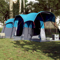 Tunneltent voor gezin 8-persoons waterdicht blauw 3