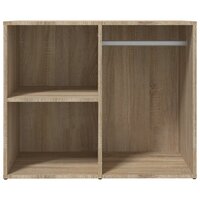 Kledingkast 80x40x65 cm bewerkt hout sonoma eikenkleurig 3