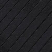 Vloerkleed rechthoekig 60x500 cm bamboe zwart 7