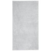 Vloerkleed HUARTE laagpolig zacht wasbaar 60x110 cm grijs 2